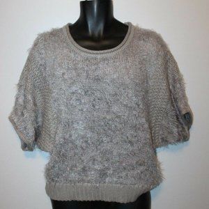 Miss Kelly 1999 Crochet Boho Mesh-Type Top Size La